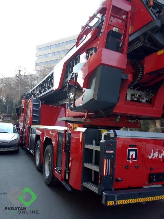 مانور آتش‌نشانی اکباتان 1398 1