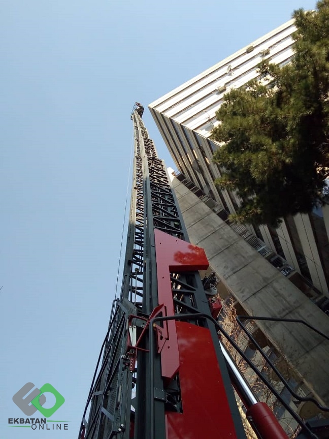 مانور آتش‌نشانی اکباتان 1398 5