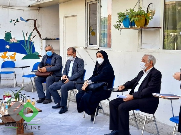 حضور معاونین وزارت راه و شهرسازی در شهرک اکباتان 1