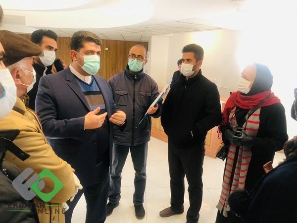 بازدید میدانی مرتضی مرادی شهردار ناحیه شش و اعضای شورایاری شهرک اکباتان 1