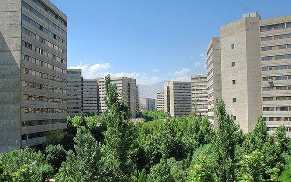 تصویر شهرک اکباتان در منطقه 5 تهران