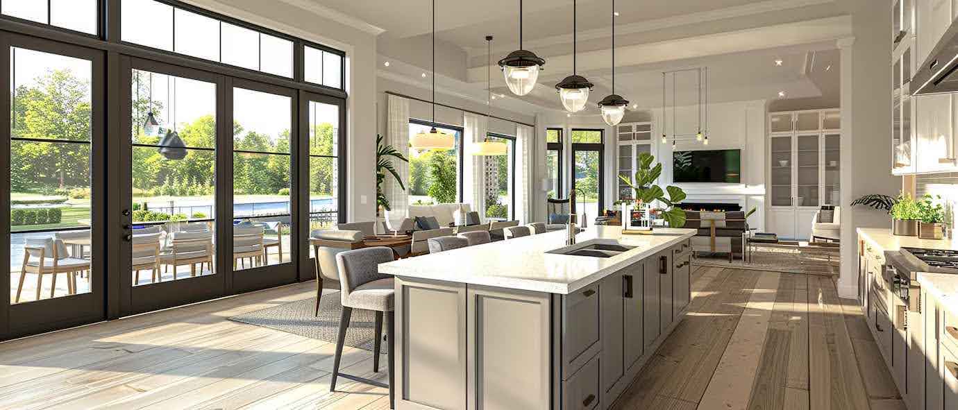 مهم ترین ویژگی‌های طراحی آشپزخانه های باز