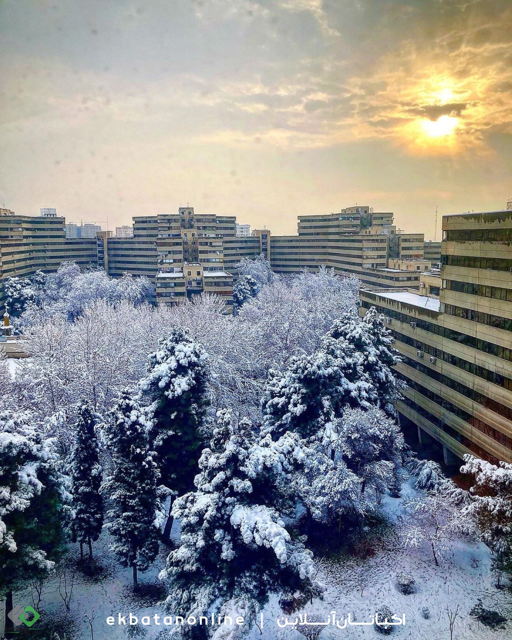 عکس ها و تصاویر اکباتان برفی 4