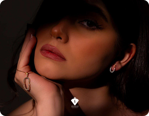 نیم ست طلا ظریف و شیک