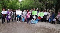 گزارش تصویری برگزاری مراسم روز جهانی زمین پاک در شهرک اکباتان