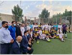 گزارش تصویری از مسابقه فوتبال نمادین بین پیشکسوتان تیم ملی و فرشتگان آسمانی