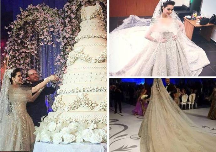 تصاویر عروسی مجلل دختر سوری در لبنان و جنجال های پس از آن 1
